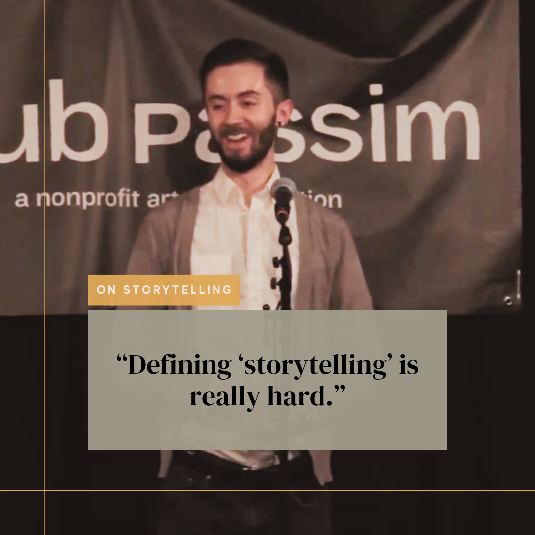 Adventures in Defining “Storytelling,” Part 1